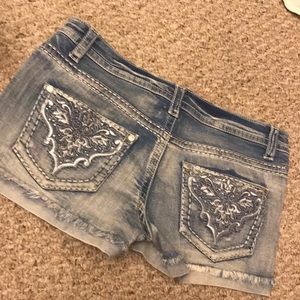 Knox Rose Distressed Shorts